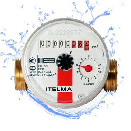Счетчик г/в ITELMA 110 мм